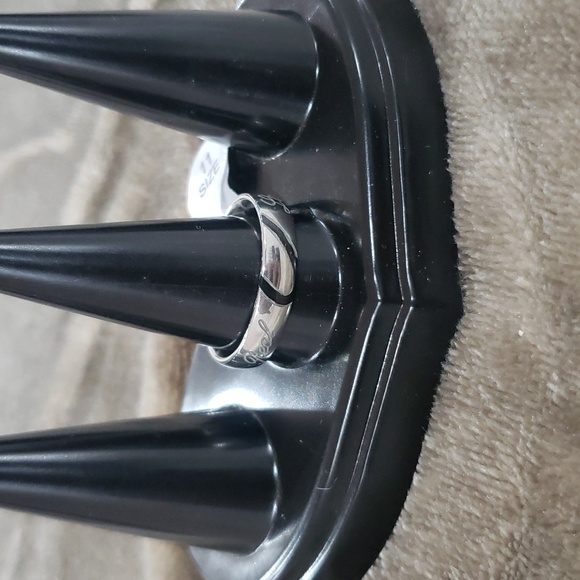 1 Pcs His And Her Titanium Steel Heart Shape Ring Love Jewelry Size 6/9/10/11 - Picture 6 of 8